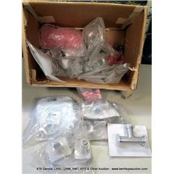 BOX: ASSORTED VACUUM VALVE ACCESSORIES