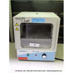 VWR 97025-630 MINI-INCUBATOR (print sequence:) 45645