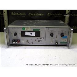 HP 3440A DIGITAL VOLTMETER (print sequence:) 45633