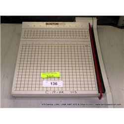 BOSTON 2612 PAPER CUTTER (print sequence:) A-205