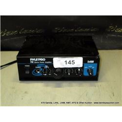 PYLE PRO PTA2 STEREO POWER AMPLIFIER (print sequence:) 3971