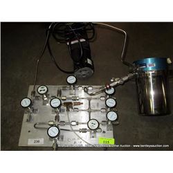 MBD MB158 PUMP W/ VALVE PANEL (print sequence:) A-115