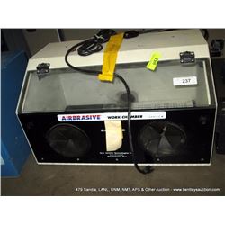 SS WHITE TECH SERIES II AIRBRASIVE WORK CHAMBER (print sequence:) A-051