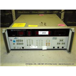 HP 8160 PROGRAMMABLE PULSE GENERATOR (print sequence:) 69933-S623817