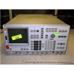 HP 3585A SPECTRUM ANALYZER (print sequence:) A-189