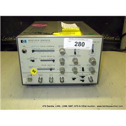 HP 8012B PULSE GENERATOR (print sequence:) 69842