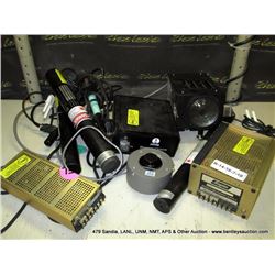 BOX: ELECTRONICS, LASERS & ACCESSORIES