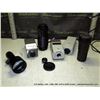 Image 1 : BOX: CAMERA'S W/ ACCESSORIES
