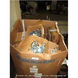 BOX: ASSORTED METAL BRACKETS (print sequence:) A-168