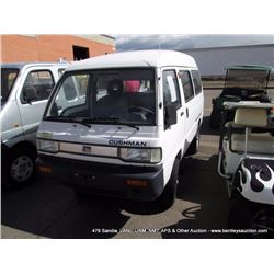 CUSHMAN MINI VAN MODEL # 898614, 12,867 MILES, ***NO TITLE***, NO KEY (print sequence:) 1600036