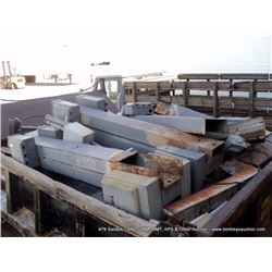 CONTENTS: DUMP TRUCK LOT # 5026- ASSORTED ELECTRICAL BOXES W/ POLES