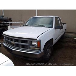 1995 CHEVROLET 2500 CHEYENNE TRUCK ~ 186,935 MILES VIN: 2GCFK29K951289732, 4X4 TITLE # ??? KEYS ???