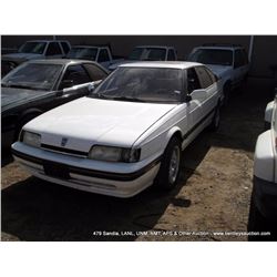 1989 STERLING 827 SLI~ 105,470 MILES VIN: SAXXS55H4KM224718, Hatchback, FWD, TITLE # ??? KEYS ???