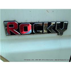 1991 ??? DAIHATSU ROCKY SE FULLTIME~ 150,854 MILES VIN: JD2BF3100M6307819, SUV, 4WD, 1.6L L4 SOHC 8V