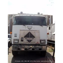 1984 INTERNATIONAL SEMI TRUCK ~ 427,609 MILES VIN: 1HSREJSR4FHB10077, MODEL COF9670, SINGLE AXLE, WI