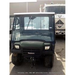 KAWASAKI MULE 3010 4 WHEEL DRIVE TYPE KAF620E (print sequence:) 1500206