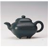 Image 1 : A CHINESE GREEN CLAY CHUAN LU ZISHA TEAPOT