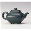 Image 2 : A CHINESE GREEN CLAY CHUAN LU ZISHA TEAPOT