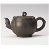 Image 1 : A CHINESE LOTUS SHAPED ZISHA TEAPOT