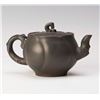 Image 2 : A CHINESE LOTUS SHAPED ZISHA TEAPOT