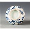 Image 3 : A BLUE & WHITE PEAR-SHAPED PORCELAIN VASE