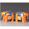 Image 2 : PAIR OF PORCELAIN ELEPHANT