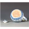 Image 3 : CHINESE BLUE AND WHITE PORCELAIN  POT