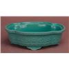 Image 1 : A CHINESE QIANLONG STYLE TURQUOISE FLOWER POT