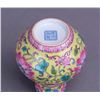 Image 3 : A CHINESE KANGXI STYLE ENAMELED GARLIC-HEAD VASE