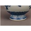 Image 4 : A QIANLONG STYLE GARLIC HEAD PORCELAIN VASE WITH FLORAL MOTIFS