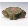 Image 2 : A GREEN GLAZED PORCELAIN PILLOW