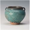 Image 1 : A BLUE JUN GLAZED PORCELAIN CENSER