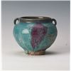 Image 2 : A BLUE JUN GLAZED PORCELAIN CENSER