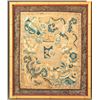 Image 1 : SET OF THREE CHINESE EMBROIDERY WITH FRAME.