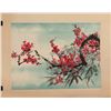 Image 1 : A CHINESE PAINTING OF PLUM FLOWERS