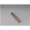 Image 1 : LONGAN WOOD GUQIN-SHAPED SCROLL WEIGHT