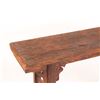Image 5 : A HARDWOOD ALTAR TABLE