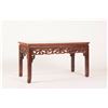 Image 1 : A HUANGHUALI HARDWOOD TEA TABLE