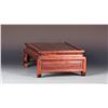 Image 2 : A CHINESE HARDWOOD SMALL TEA TABLE