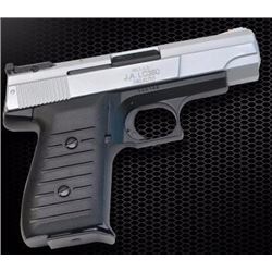 (NEW) MODEL J.A.380 PISTOL POLISH & SATIN REVERSE TWO-TONE FINISH (PC/SB) 3800131