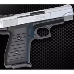 _NEW!_  J.A.NINE PISTOL POLISH & SATIN REVERSE TWO-TONE FINISH (PC/SB) 7990131