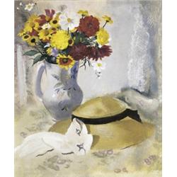 NATURE MORTE AU BOUQUET - STILLEVEN MET BLOEMEN...