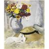 Image 1 : NATURE MORTE AU BOUQUET - STILLEVEN MET BLOEMEN...