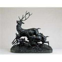 Cerf Biche Et Faon Famille De Chevreuils Cerf Biche Et Faon Famille De Chevreuils