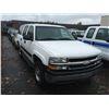 Image 2 : 2003 CHEVROLET SUBURBAN, WHITE, VIN # 3GNGK26U83G189714