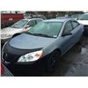 Image 1 : 2007 PONTIAC G6, 4 DOOR SEDAN, BLUE, VIN # 1G2ZG58N67419268