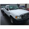 Image 2 : 2006 FORD RANGER, 2 DOOR PU, WHITE, VIN # 1FTZR45E96PA48475