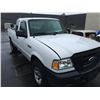 Image 2 : 2006 FORD RANGER, 3 DOOR PU, WHITE, VIN # 1FTZR45E06PA48476