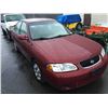 Image 2 : 2001 NISSAN SENTRA GXE, 4DOOR SEDAN, RED, VIN # 3N1CB51D71L500573