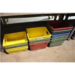 PLASTIC STORAGE BINS